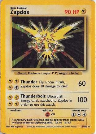 Zapdos 16/102 (H) (D)