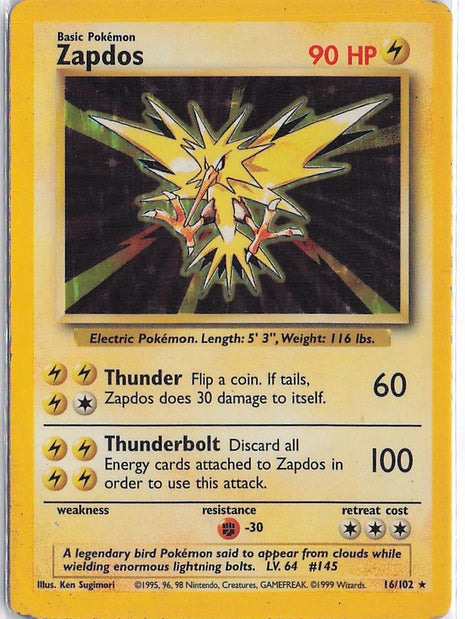 Zapdos 16/102 (H) (D)