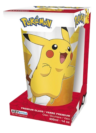 Pokemon - Pikachu Foil Glass