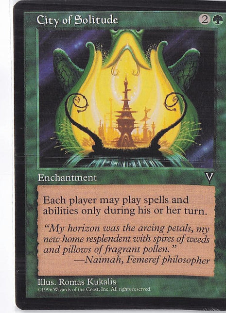 City Of Solitude (Visions)