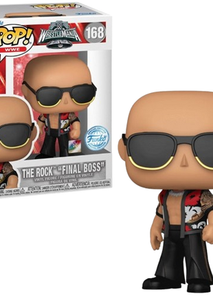 WWE - The Rock 'Final Boss' #168 Funko Pop!