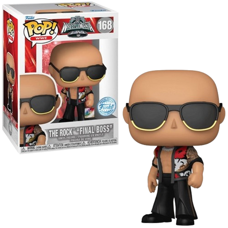 WWE - The Rock 'Final Boss' #168 Funko Pop!