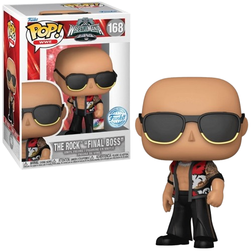 WWE - The Rock 'Final Boss' #168 Funko Pop!