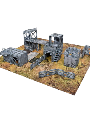 Halo: Flashpoint - Deluxe Buildable 3D Terrain Set