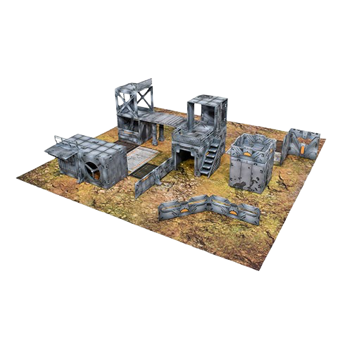 Halo: Flashpoint - Deluxe Buildable 3D Terrain Set