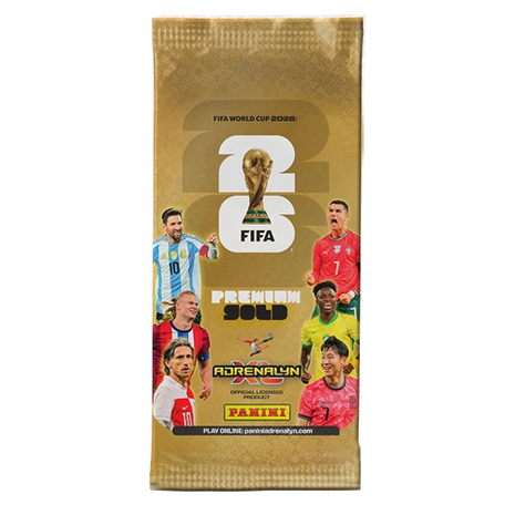 FIFA World Cup 2026 - Adrenalyn XL Official Trading Cards: Premium Gold Packs