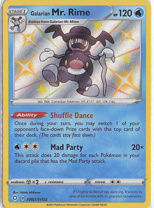 Galarian Mr. Rime SV021/SV122