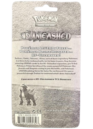 Pokemon - Heart Gold & Soul Silver Unleashed Raikou Blister Booster Pack