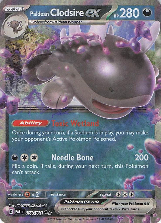 Paldean Clodsire ex 059/091