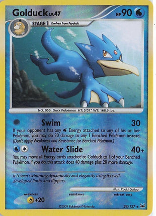 Golduck LV.47 29/127 (RH)