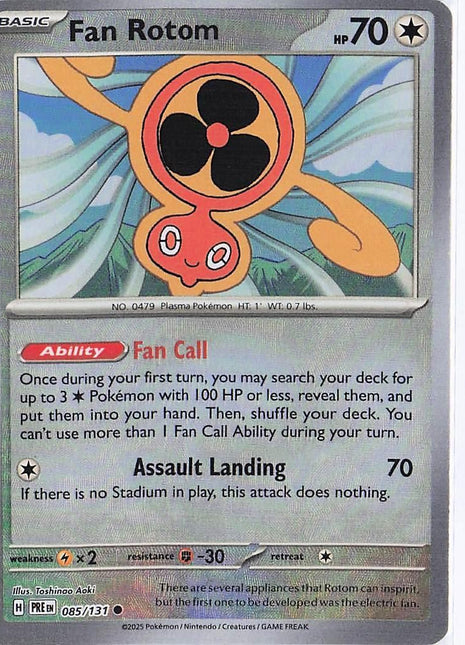 Fan Rotom 085/131 (Pokeball)