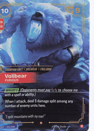 Volibear, Furious 041/298