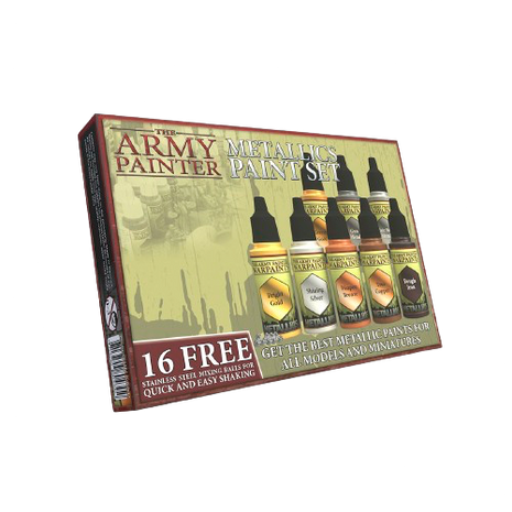 The Army Painter - Warpaints Metallics: Paint Set