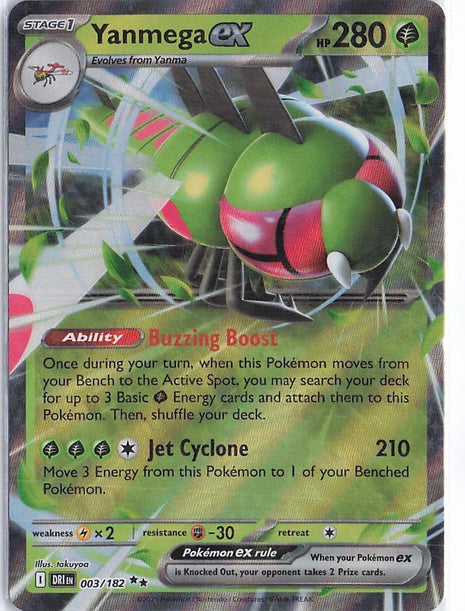 Yanmega ex 003/182
