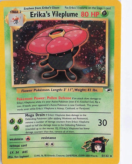 Erika’s Vileplume 5/132 (H)
