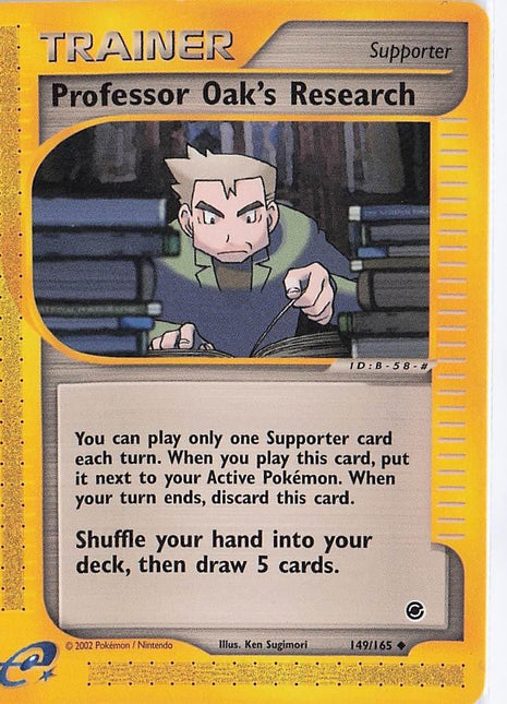 Professor Oak’s Research 149/165