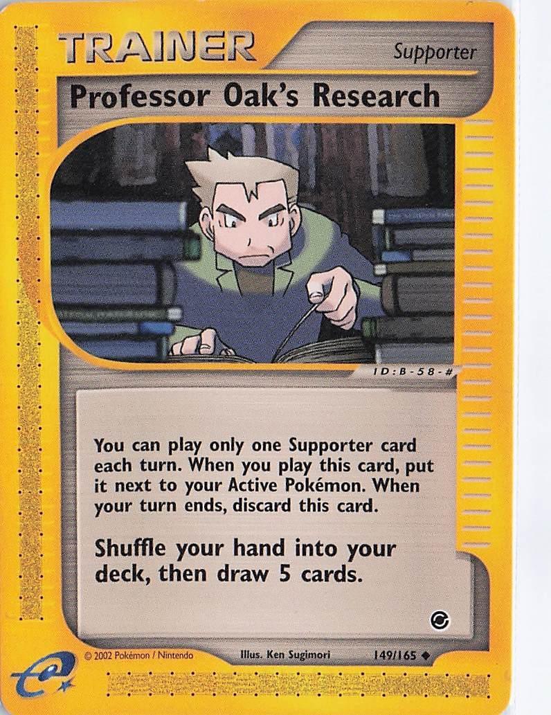Professor Oak’s Research 149/165