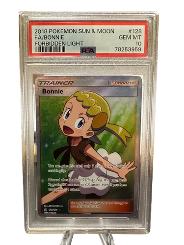 bonnie pokemon card Full Art Trainer kortti GX can use its GX attack even if you have used your GX attack Pokmon Toy Bonnie 21 21