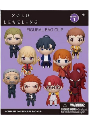 Solo Leveling - Series 1: 3D Character Bag Clip Blind Bag