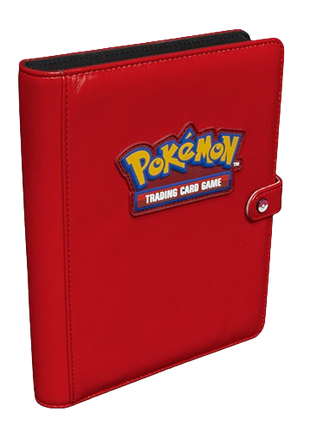 Pokemon - Ultra Pro: Premium Red Snap 4 Pocket Binder
