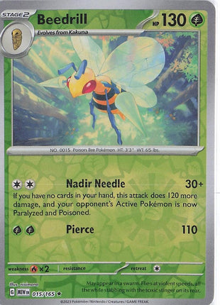 Beedrill 015/165 (RH)
