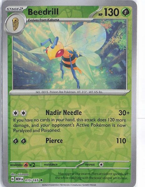 Beedrill 015/165 (RH)