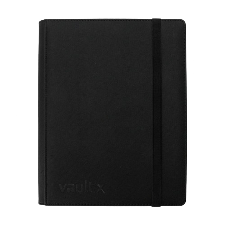Vault X - Black 9 Pocket Exo Tec Strap Binder