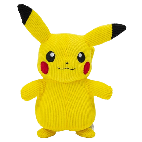Pokemon - 8" Pikachu Corduroy Plush
