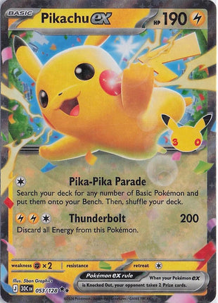 Pikachu ex 053/128