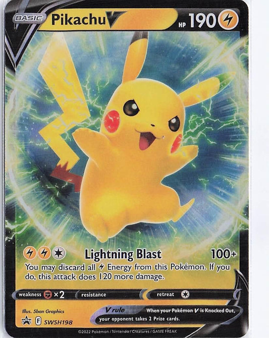 Pikachu V SWSH198