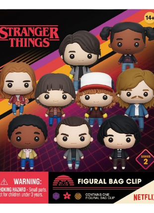 Stranger Things - Series 2: 3D Character Bag Clip Blind Bag