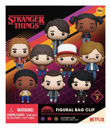 Stranger Things - Series 2: 3D Character Bag Clip Blind Bag