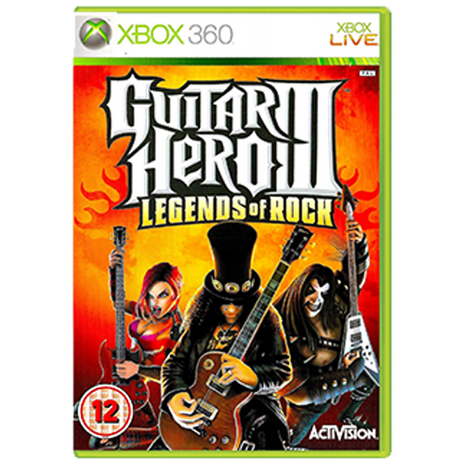 Guitar Hero III Legends Of Rock (Xbox 360) - Preowned