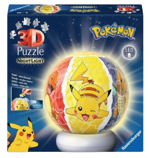 Pokemon - 3D Puzzle Nightlight
