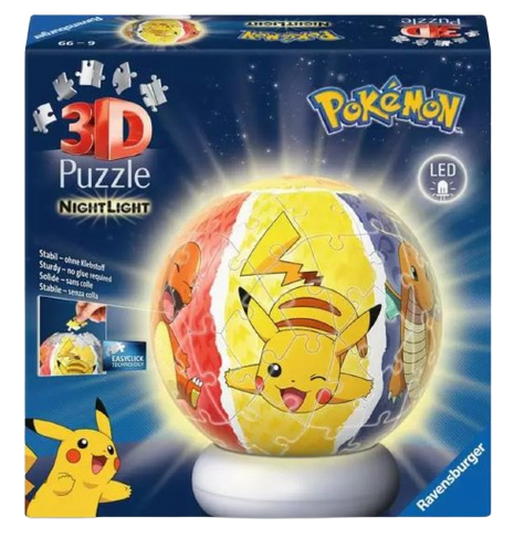 Pokemon - 3D Puzzle Nightlight