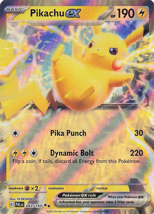 Pikachu ex 063/193