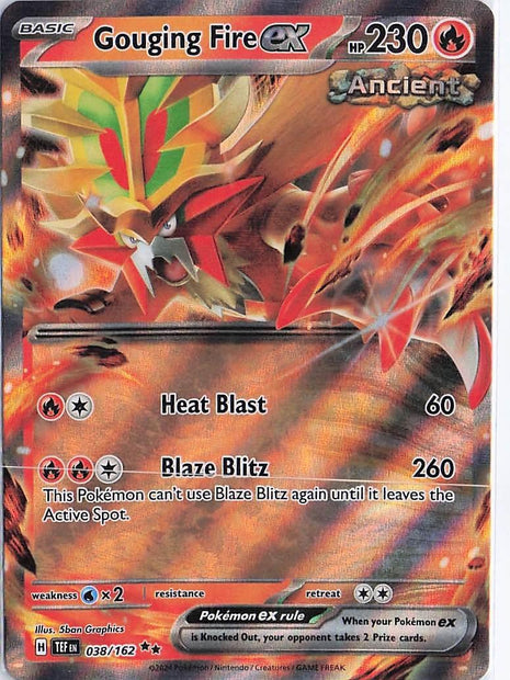 Gouging Fire ex 038/162
