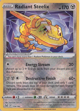 Radiant Steelix 124/196