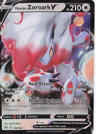 Hisuian Zoroark V 146/196