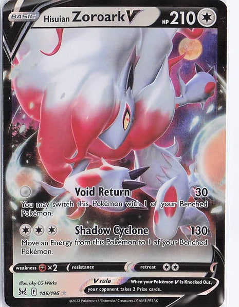 Hisuian Zoroark V 146/196