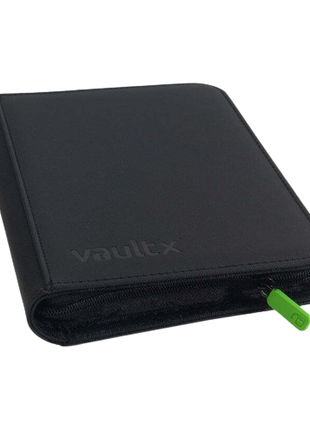 Vault X - Black 4 Pocket Zip Binder