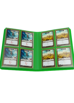 Gamegenic - Green 8 Pocket Casual Album Binder