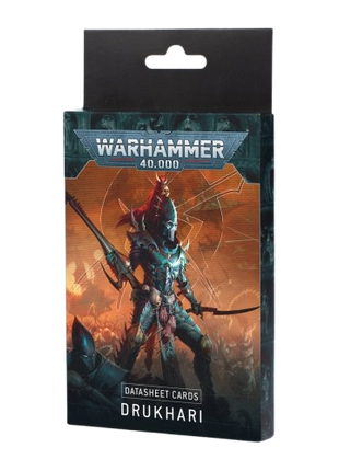 Warhammer: 40K - Drukhari Datasheet Cards