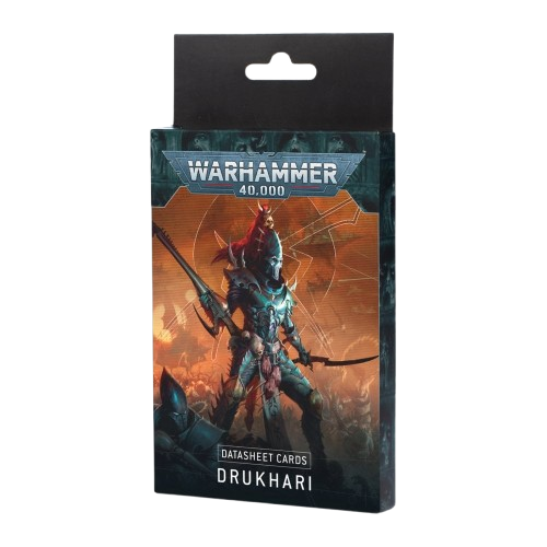 Warhammer: 40K - Drukhari Datasheet Cards