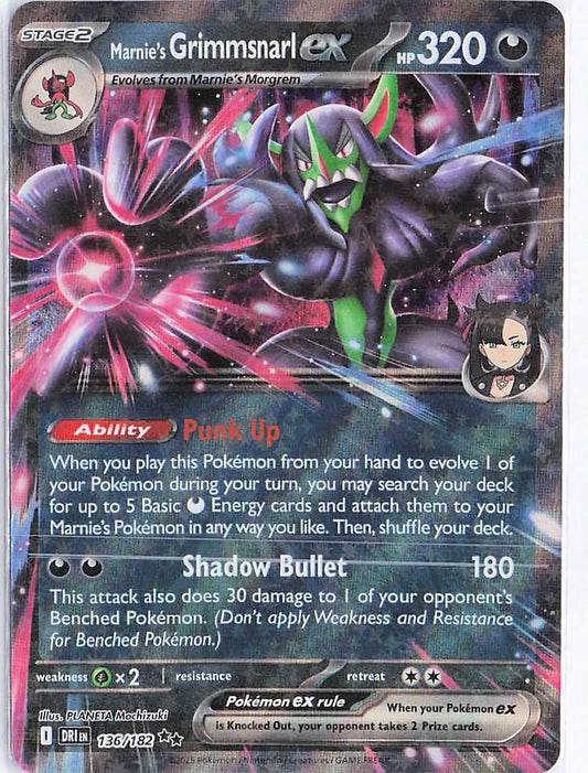 Marnie’s Grimmsnarl ex 136/182