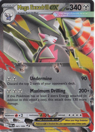 Mega Excadrill ex 065/084