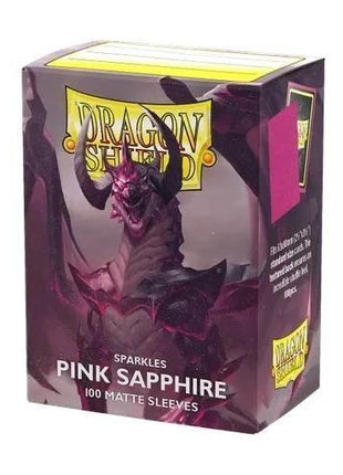 Dragon Shield - Matte Pink Sapphire Sleeves (100)