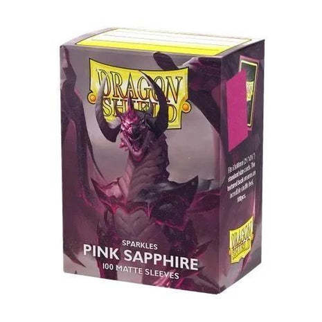 Dragon Shield - Matte Pink Sapphire Sleeves (100)