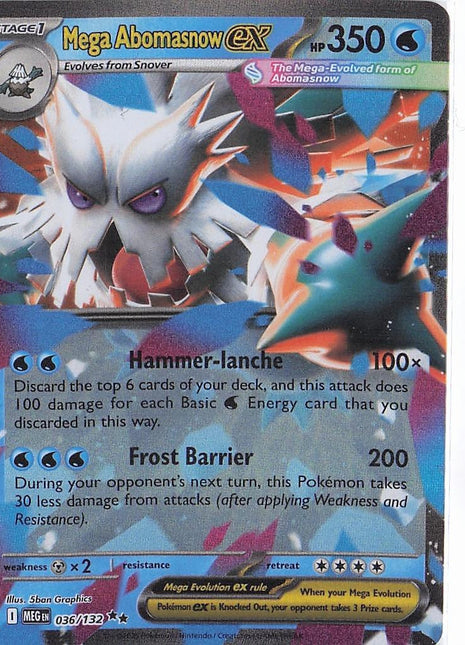 Mega Abomasnow ex 036/132