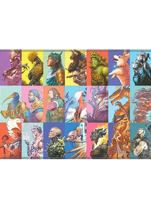 Magic: The Gathering - Modern Horizons 3: Profile Legends Stitched Edge Playmat